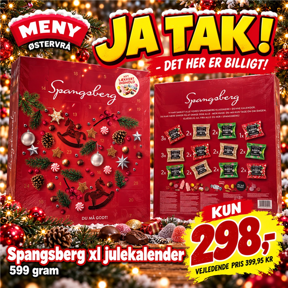 spangsberg kæmpe julekalender