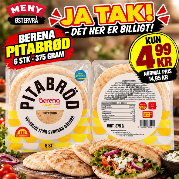 Pitabrød