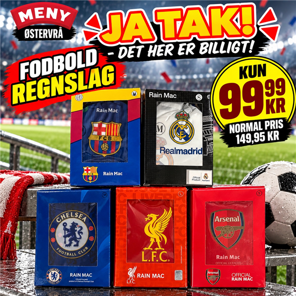 Fodbold regnslag
