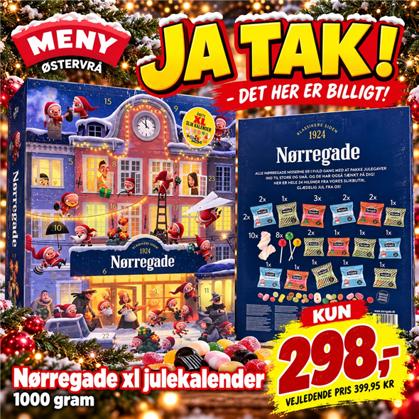Nørregade kæmpe julekalender