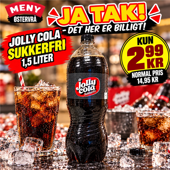 Jolly cola sukkerfri